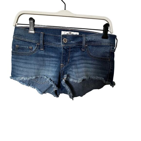 Y2k hollister low rise shorts mini sz 1 - Picture 1 of 4